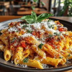 To create a truly memorable creamy roasted red pepper pasta, it’s essential to understand the role of each ingredient in the recipe. The quality and freshness of your ingredients can dramatically affect the final outcome, so take the time to select the best.