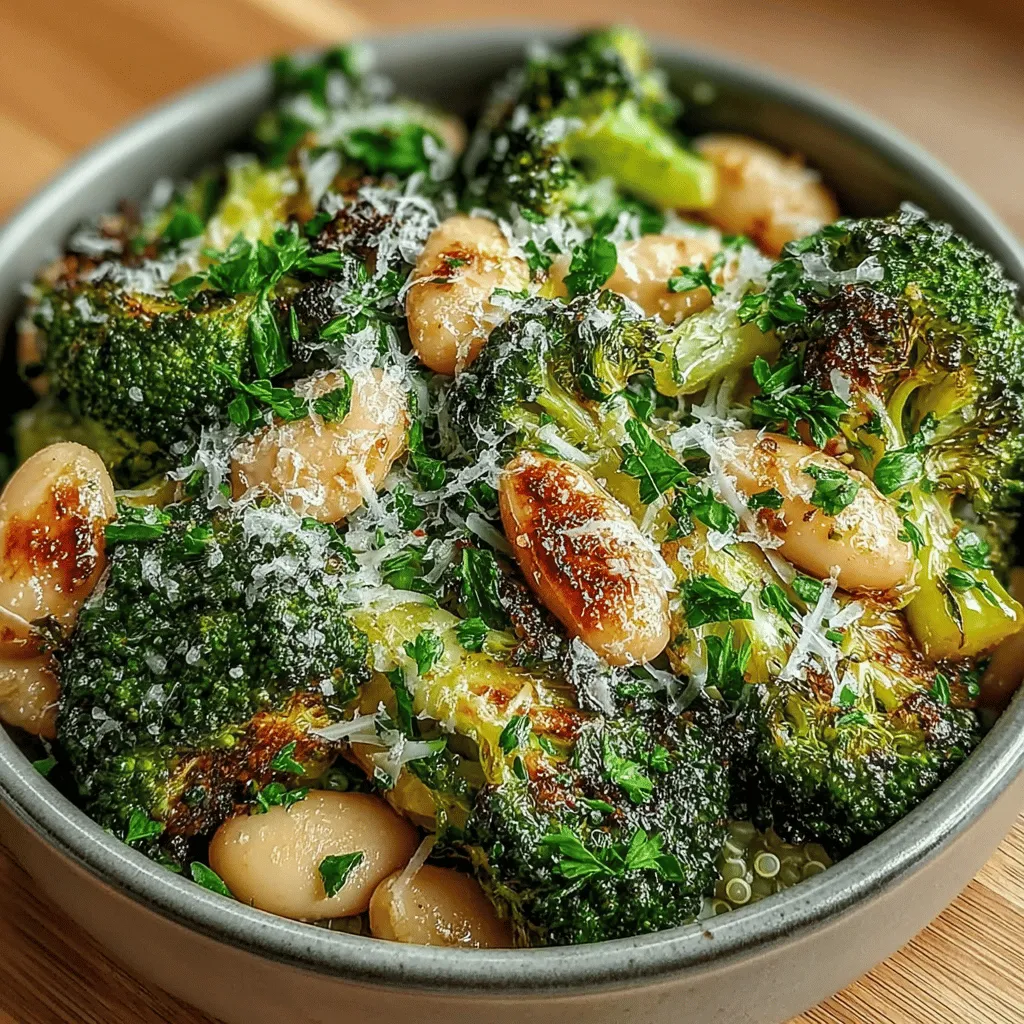 In today’s health-conscious culinary landscape, the spotlight shines brightly on ingredients that are not only delicious but also packed with nutrition. Among these, broccoli and white beans stand out as champions of health benefits. Broccoli, a cruciferous vegetable, is renowned for its high vitamin C content, fiber, and an array of antioxidants that support the immune system and promote overall well-being. White beans, on the other hand, are a fantastic source of plant-based protein, dietary fiber, and essential minerals like iron and magnesium. Together, these ingredients create a robust base for a meal that is both satisfying and nourishing.
