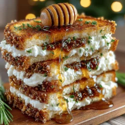 When you think of sandwiches, you might picture the classic peanut butter and jelly or a hearty turkey club. However, the fig jam sandwich melt takes a delightful detour from the ordinary, combining sweet and savory elements into a culinary experience that is both comforting and sophisticated. This sandwich melds the rich, earthy flavor of fig jam with creamy cheeses, all nestled between your choice of toasted bread. The result is a melty, gooey treat that is perfect for any time of day, whether you’re hosting a weekend brunch, enjoying a midday lunch, or seeking a cozy evening snack.