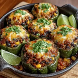 Stuffed Banana Peppers Inspired Rice Bowl: Completing the Recipe
