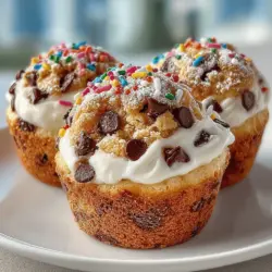 In recent years, the demand for healthier dessert options has surged as more people seek to enjoy sweet treats without compromising their dietary goals. Amid this trend, Frozen Yogurt Cookie Dough Muffin Bites emerge as a delicious solution, blending the indulgent flavors of cookie dough with the creamy goodness of yogurt. This delightful dessert not only satisfies sweet cravings but also aligns with various dietary preferences, making it a versatile treat that can accommodate gluten-free diets, lower sugar intake, and even vegan adaptations.