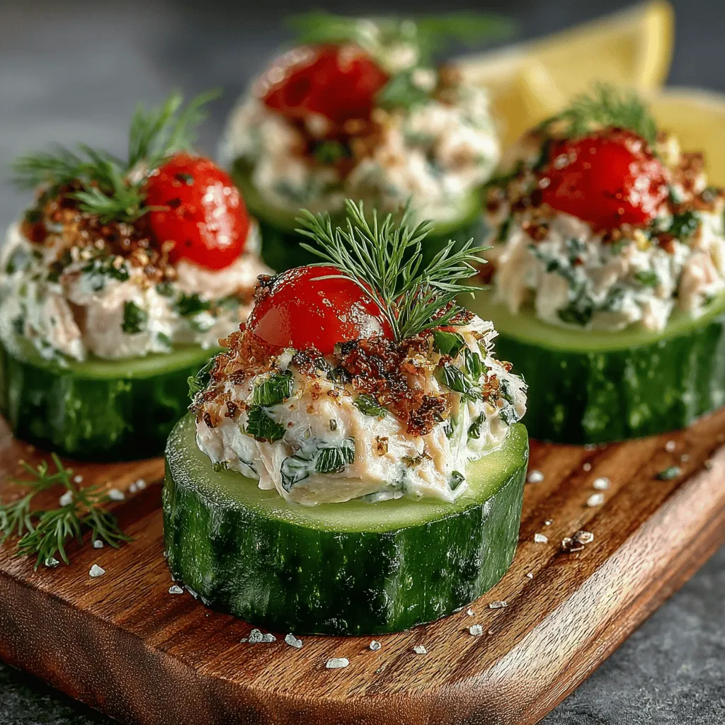 In today's fast-paced world, the demand for healthy snacking options has never been greater. As more people become conscious of their dietary choices, lighter, refreshing appetizers are gaining popularity. Enter Mini Tuna Cucumber Slider Boats—a vibrant and nutritious option that is not only easy to prepare but also perfect for gatherings, meal prep, or a quick snack. These delightful sliders combine the crispness of cucumbers with a savory tuna filling, creating a satisfying balance of flavors and textures that will appeal to both health enthusiasts and food lovers alike.