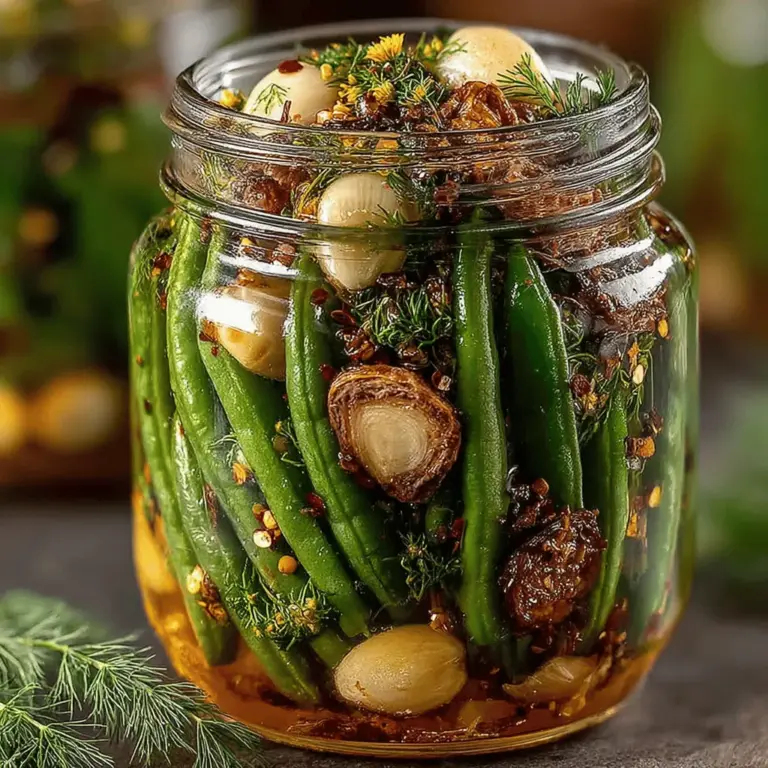 In recent years, the art of pickling has experienced a remarkable resurgence as home cooks embrace the joys of preserving seasonal produce. The process of pickling not only enhances the flavors of fruits and vegetables but also allows home chefs to savor their favorite tastes year-round. One delightful addition to this culinary trend is zesty crunchy dilly beans. These vibrant green beans, infused with a zesty brine, provide a crisp and tangy treat that can elevate any meal—from salads to charcuterie boards, or even enjoyed straight from the jar.