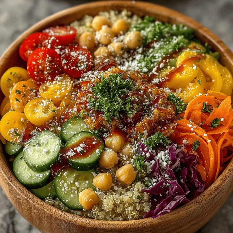 In a world where culinary creativity meets health-conscious eating, the Crunchy Rainbow Salad Bowl stands out as a vibrant and nourishing option. This salad is not just a feast for the eyes; it's a powerhouse of nutrients designed to fuel your body and satisfy your taste buds. With its array of colors and textures, this dish embodies the essence of fresh, wholesome ingredients that promote a healthy lifestyle.