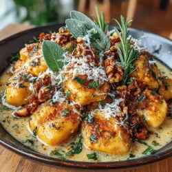 Heavenly Pumpkin Gnocchi with Sage Brown Butter Sauce