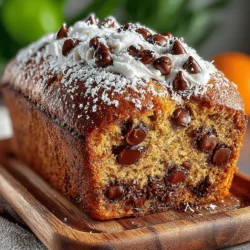 As the leaves begin to change and the air turns crisp, the culinary world embraces the beloved pumpkin flavor that defines the fall season. From lattes to pies, pumpkin-infused recipes capture the essence of autumn and evoke feelings of warmth and nostalgia. Among the delightful array of pumpkin recipes, the Pumpkin Spice Delight Chocolate Chip Loaf stands out as a unique and irresistible treat. This loaf combines the comforting flavors of traditional pumpkin spice with the indulgent richness of chocolate, making it an ideal choice for cozy gatherings, festive celebrations, or a comforting evening at home with a good book.