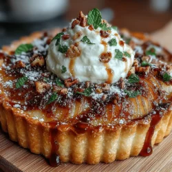 As the leaves begin to turn and the air fills with the crisp scent of autumn, kitchens across the world come alive with the warmth of freshly baked goods. One standout recipe that embodies the essence of the season is the Sweet Autumn Pear Tart with Maple Mascarpone. This delightful dessert not only showcases the beautiful, sweet pears that are in season but also combines them with the creamy richness of mascarpone, making it a comforting treat that captures the heart of autumn cuisine.