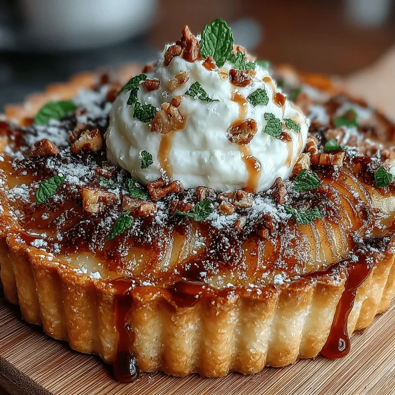 As the leaves begin to turn and the air fills with the crisp scent of autumn, kitchens across the world come alive with the warmth of freshly baked goods. One standout recipe that embodies the essence of the season is the Sweet Autumn Pear Tart with Maple Mascarpone. This delightful dessert not only showcases the beautiful, sweet pears that are in season but also combines them with the creamy richness of mascarpone, making it a comforting treat that captures the heart of autumn cuisine.
