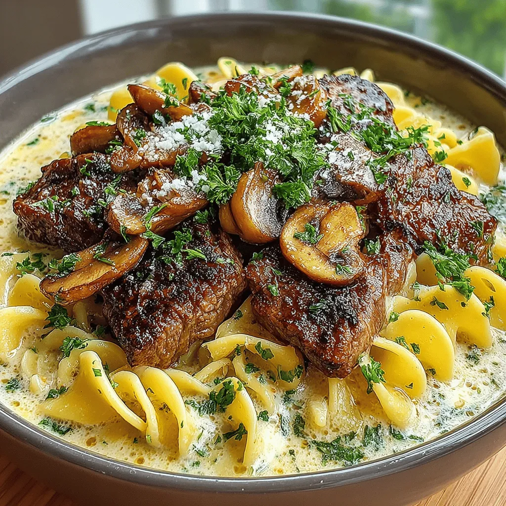 The foundation of any great Beef Stroganoff lies in its aromatic base. Begin by heating a generous amount of olive oil or butter in a large skillet over medium heat. Once the oil shimmers, add finely chopped onions. Sauté them for about 5-7 minutes until they turn golden and translucent. This caramelization process is crucial as it releases the natural sugars in the onions, creating a sweet undertone that enhances the overall flavor profile of the dish.