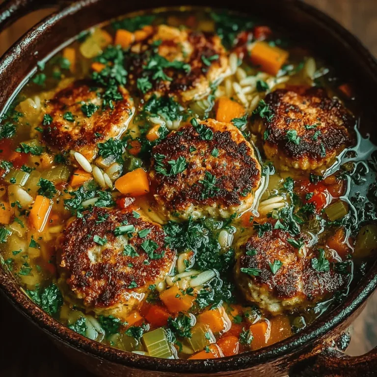 As the chill of autumn settles in and the days grow shorter, there's nothing quite as comforting as a warm bowl of soup. The act of savoring a hearty soup can evoke feelings of nostalgia, reminding many of family gatherings and cozy evenings spent indoors. Among the myriad of soup recipes that one can prepare, Cozy Turkey Meatball and Orzo Soup stands out as a wholesome, family-friendly dish that provides both nourishment and warmth. This soup is not only a delightful addition to your fall and winter repertoire but also a fantastic way to sneak in a variety of nutritious ingredients for the whole family.