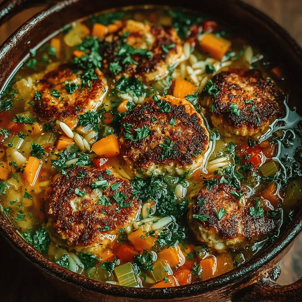 As the chill of autumn settles in and the days grow shorter, there's nothing quite as comforting as a warm bowl of soup. The act of savoring a hearty soup can evoke feelings of nostalgia, reminding many of family gatherings and cozy evenings spent indoors. Among the myriad of soup recipes that one can prepare, Cozy Turkey Meatball and Orzo Soup stands out as a wholesome, family-friendly dish that provides both nourishment and warmth. This soup is not only a delightful addition to your fall and winter repertoire but also a fantastic way to sneak in a variety of nutritious ingredients for the whole family.