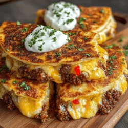Savory Beef and Cheese Quesadillas Night