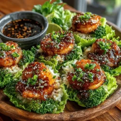When it comes to quick and nutritious meal options, Savory Teriyaki Shrimp and Broccoli Rice Wraps stand out for their delightful fusion of flavors and textures. This dish is not only a feast for the taste buds but also a visual delight, making it an excellent choice for both family dinners and meal prep. The combination of succulent shrimp, vibrant broccoli, and fragrant teriyaki sauce wrapped in a soft rice paper or tortilla makes for a satisfying meal that can be enjoyed any time of day.
