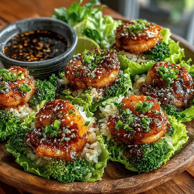 When it comes to quick and nutritious meal options, Savory Teriyaki Shrimp and Broccoli Rice Wraps stand out for their delightful fusion of flavors and textures. This dish is not only a feast for the taste buds but also a visual delight, making it an excellent choice for both family dinners and meal prep. The combination of succulent shrimp, vibrant broccoli, and fragrant teriyaki sauce wrapped in a soft rice paper or tortilla makes for a satisfying meal that can be enjoyed any time of day.