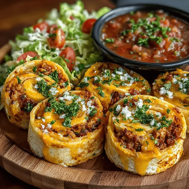 To create the perfect Cheesy Chicken Taco Pinwheels, it's essential to focus on the ingredients that bring this dish to life. Each component plays a vital role in achieving the right balance of flavor and texture.