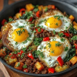 One-Pan Turkey and Sweet Potato Hash Recipe