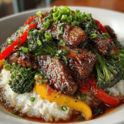 In the realm of quick and delectable meals, few dishes can rival the appeal of Sizzling Beef & Broccoli Bliss. This vibrant stir-fry not only brings together the rich, savory flavors of tender beef and fresh broccoli but also offers an impressive presentation that can easily elevate your weeknight dinner or impress your guests during a gathering. Whether you're navigating a busy schedule or simply looking for a nutritious option that doesn't skimp on taste, this dish serves as the ideal solution.