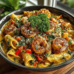 Discover the bold flavors of the South with this Spicy Creamy Cajun Shrimp Penne recipe. This delightful dish brings together perfectly cooked penne pasta, succulent shrimp, and a rich, creamy Cajun sauce that's not only easy to prepare but also bursting with zest. Perfect for weeknight dinners or entertaining guests, this recipe showcases how simple ingredients can create a stunning meal that tantalizes the taste buds. Let's dive into the details of this delicious dish, from the ingredients to the cooking process, ensuring you can recreate it with confidence.