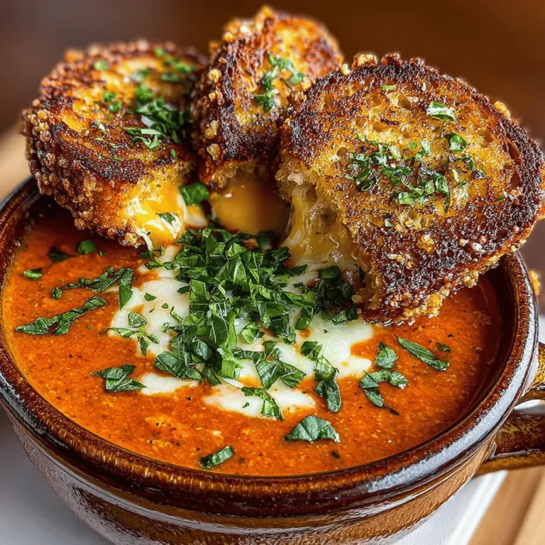 There’s something inherently soothing about a warm bowl of soup, especially when the chill of winter sets in. The mere act of cradling a steaming bowl in your hands brings a sense of comfort, evoking memories of home-cooked meals shared with loved ones. Among the myriad of soup options, few can rival the heartwarming appeal of Tomato Basil Bliss Soup. This recipe captures the essence of cozy dining with its rich, creamy texture and aromatic notes of fresh basil. Paired with gooey, cheesy grilled cheese sandwiches, this delightful dish transforms any meal into a nurturing experience that warms both body and soul.