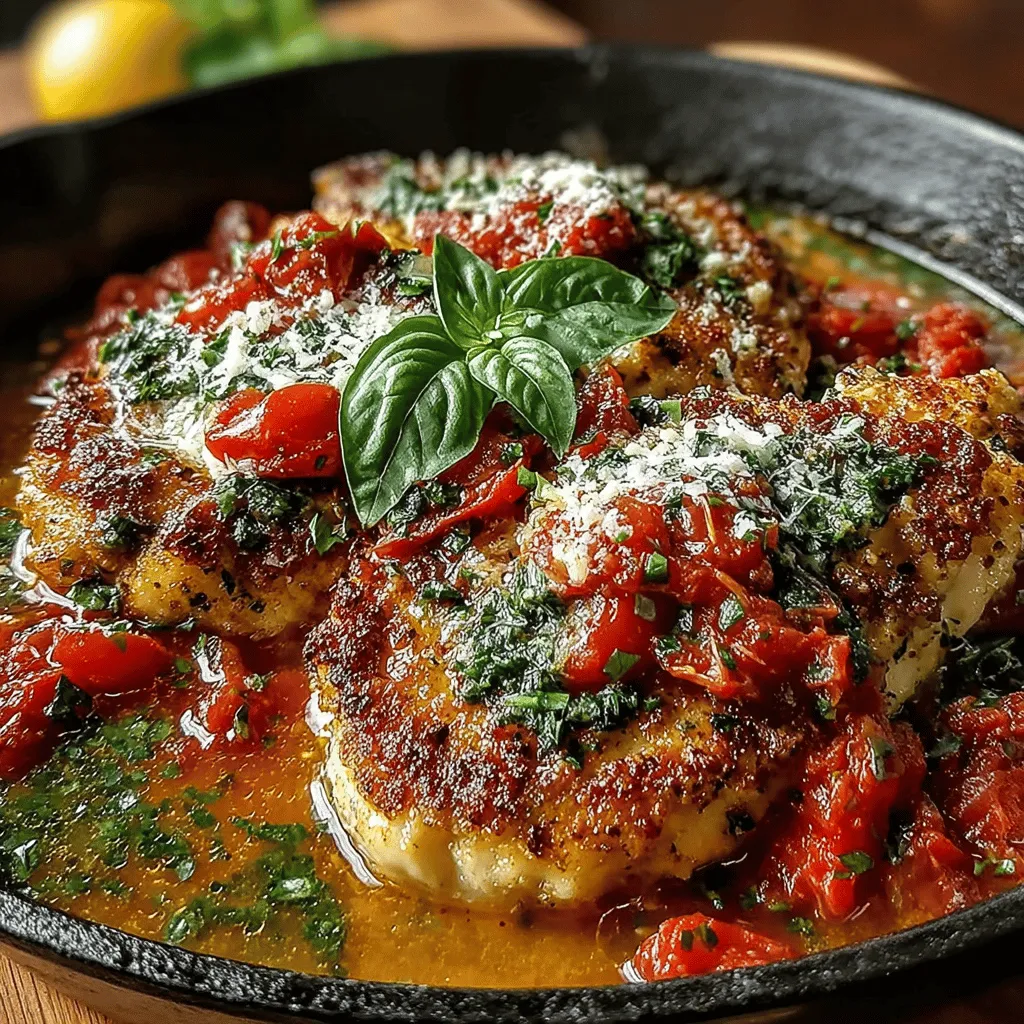 If you’re in search of a meal that beautifully balances comfort and sophistication, look no further than the Creamy Tomato Basil Chicken Skillet. This dish is designed to please the palate with its rich flavors and creamy texture, making it an ideal choice for any occasion—whether it's a cozy weeknight dinner or an impressive dish for a gathering with friends and family. The allure of this recipe lies not only in its deliciousness but also in its simplicity and speed of preparation.