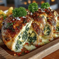 Spinach and Feta Stuffed Chicken Delight Recipe