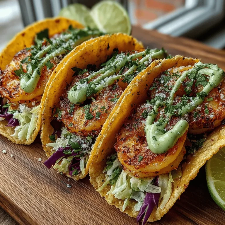 If you’re looking to elevate your weeknight dinners or impress guests at your next gathering, look no further than zesty shrimp tacos with creamy avocado bliss. This dish is a celebration of vibrant flavors, fresh ingredients, and a delightful combination of textures that will have everyone coming back for seconds. The best part? It’s easy to prepare, making it a perfect choice for busy evenings or casual get-togethers.
