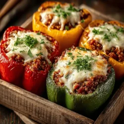 Herbed Turkey and Quinoa Stuffed Peppers